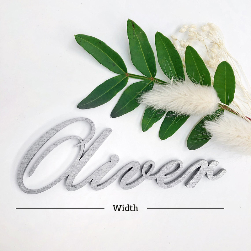 20Pcs Personalized Wood Rustic Birthday Tag Custom Baby Name Sign Wedding Party Place Tags Table Decor 220613