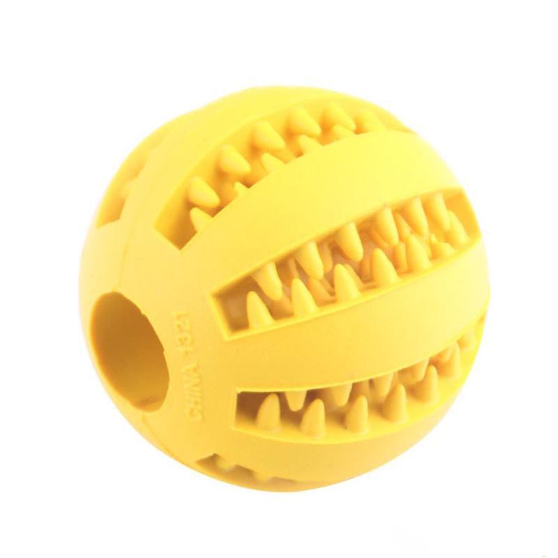 5cm Pet Toys Funny Interactive Elasticity Chew Toy for Dog Tooth Clean of Food Extra-tough Rubber Ball FY3946 JN13