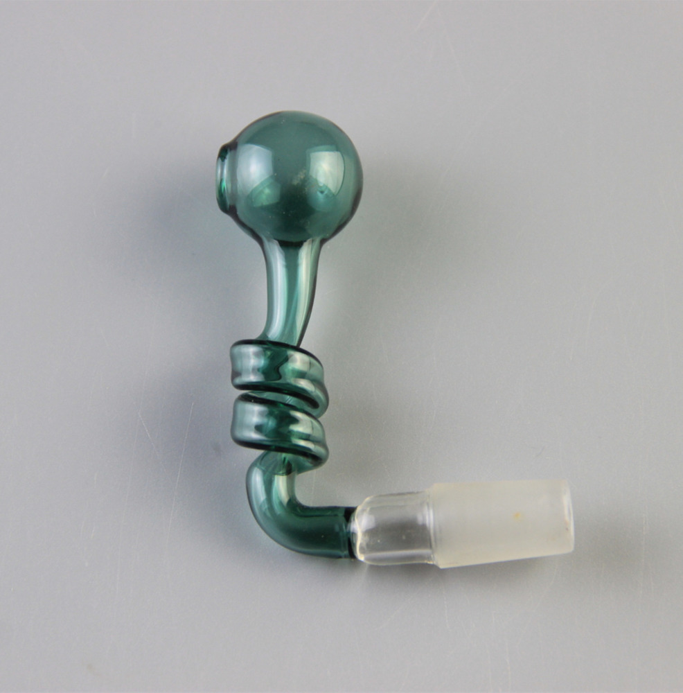 Wholesale Colorful Glass Oil Burner Pipe 14mm 18mm Male and female Bent shape design banger Nail
Wholesale Colorful Glass Oil Burner Pipe 14mm 18mm Male and female Bent shape design banger Nail