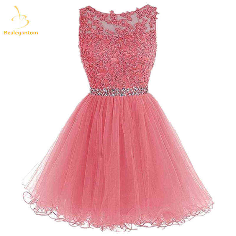 Bealegantom Newest Cheap Tulle Short Graduation Dresses Plus Size Appliques Mini Formal Evening Prom Homecoming Party Gown Y220519, Blue
Bealegantom Newest Cheap Tulle Short Graduation Dresses Plus Size Appliques Mini Formal Evening Prom Homecoming Party Gown Y220519, Blue