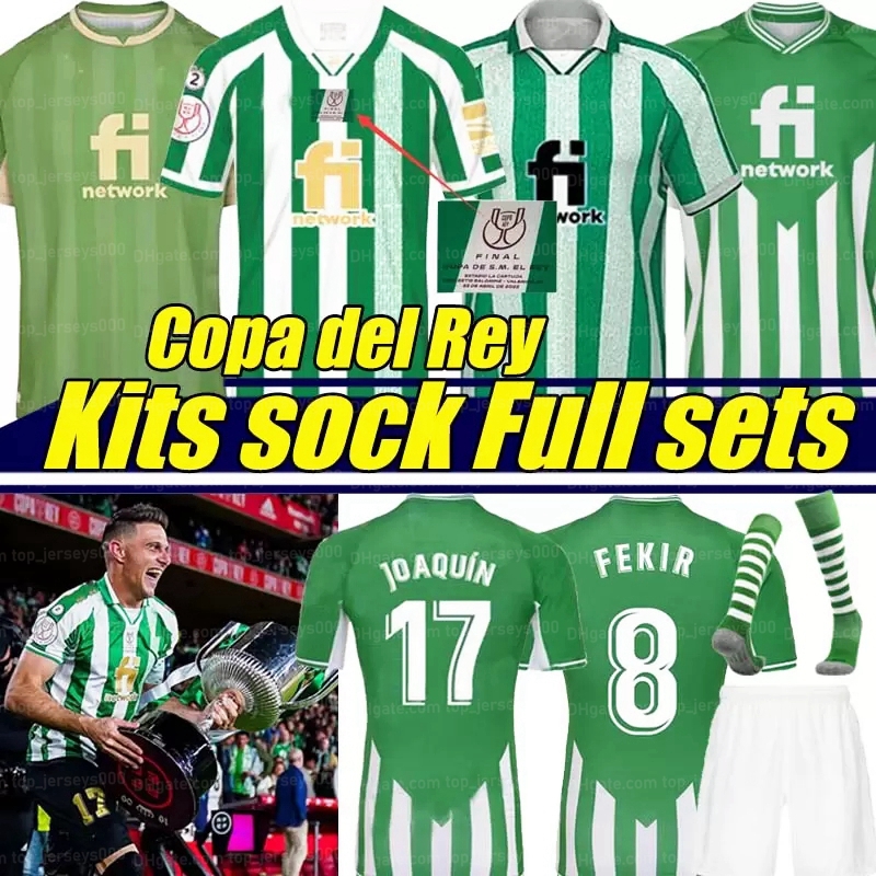 Retro Copa del Rey champion 21/22 real Betis Soccer Jerseys SUSTAINABLE B.Iglesias JOAQUIN Loren Juanmi BARTRA TELLO A.GUARDADO Fekir 1995 96 97 Finidi football shirts, 21-22 home kit
Retro Copa del Rey champion 21/22 real Betis Soccer Jerseys SUSTAINABLE B.Iglesias JOAQUIN Loren Juanmi BARTRA TELLO A.GUARDADO Fekir 1995 96 97 Finidi football shirts, 21-22 home kit