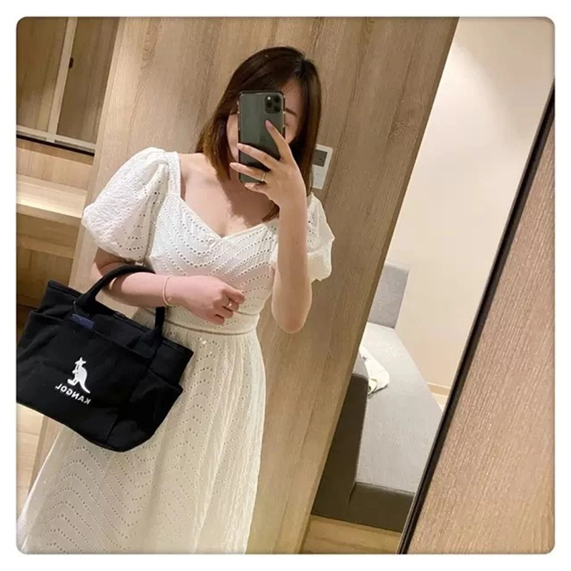 Messenger Bag Kangaroo Letter Print Crossbody Shoulder s Nylon Travel Purse Sling Pack For Work Business High Capacity 220507