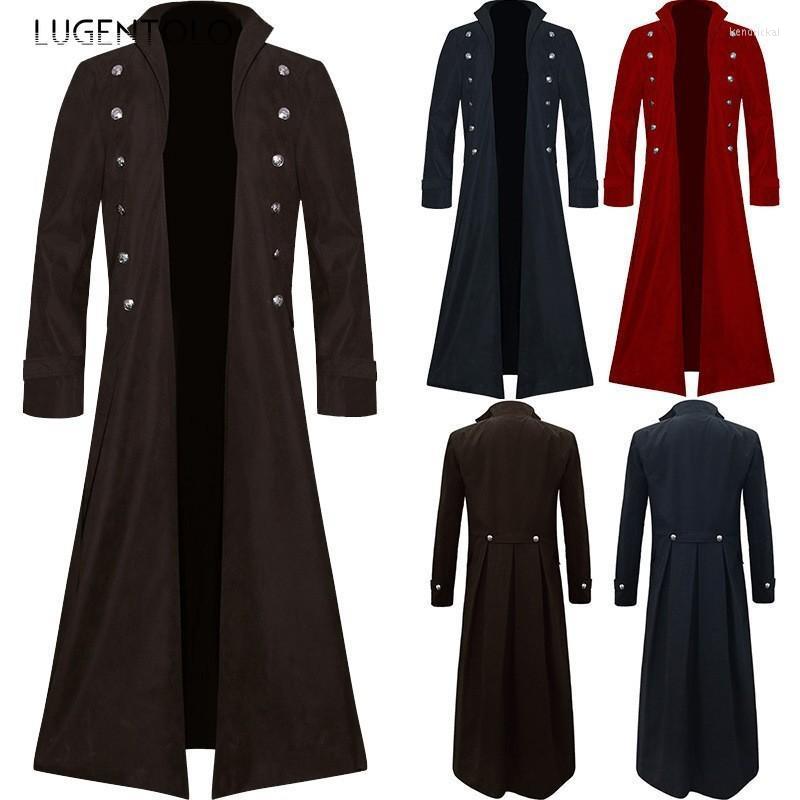 Men' Trench Coats Men Gothic Medieval Steampunk Retro Coat Double-breasted Trim Solid Men' Lapel Vintage Long TrenchMen' Kend22, Brown
Men' Trench Coats Men Gothic Medieval Steampunk Retro Coat Double-breasted Trim Solid Men' Lapel Vintage Long TrenchMen' Kend22, Brown
