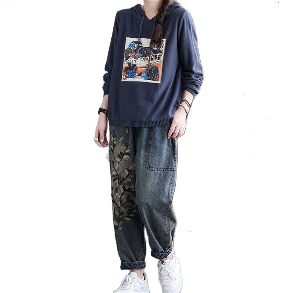 Autumn Embroidery Jeans Fashion Women Elastic Waist Vintage Harem Baggy Casual Loose Denim Pants Trousers Spring -2xl, Blue
Autumn Embroidery Jeans Fashion Women Elastic Waist Vintage Harem Baggy Casual Loose Denim Pants Trousers Spring -2xl, Blue