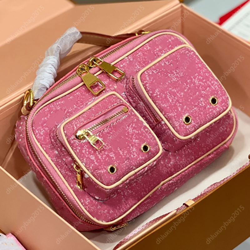 Denim Canvas Shoulder Bags Crossbody Handbags Camera Bag Coin Purse Flower Designer Women Chest Pocket Multi Pochette Wallets Pink Clutch, Increase feight
Denim Canvas Shoulder Bags Crossbody Handbags Camera Bag Coin Purse Flower Designer Women Chest Pocket Multi Pochette Wallets Pink Clutch, Increase feight