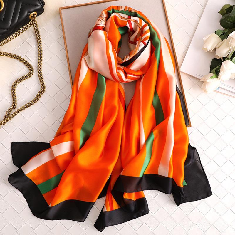 Berets Silk Scarves For Women 90*180cm Horse Pattern 4 Colors Spring Summer Beach Shawls Scarf
Berets Silk Scarves For Women 90*180cm Horse Pattern 4 Colors Spring Summer Beach Shawls Scarf