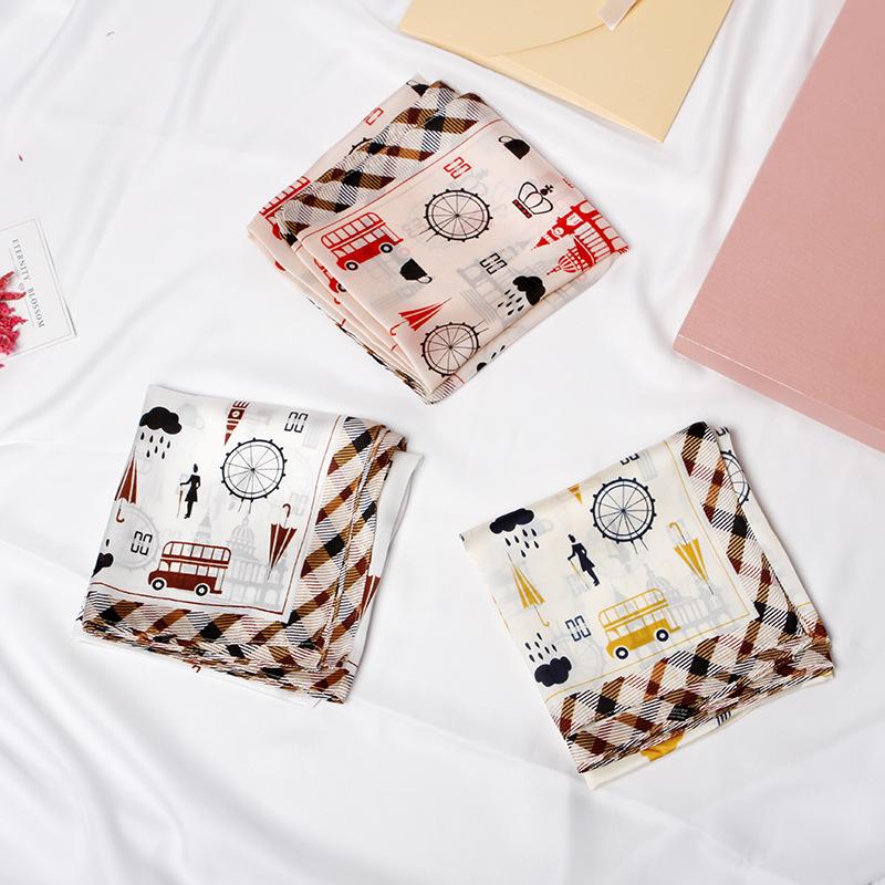 Scarves 70x70 Ring INS Multipurpose Women Silk Twill Scarf Satin Square Tie Hairband Ladies Foulard Femme Towel Bufanda ShawlScarves
Scarves 70x70 Ring INS Multipurpose Women Silk Twill Scarf Satin Square Tie Hairband Ladies Foulard Femme Towel Bufanda ShawlScarves