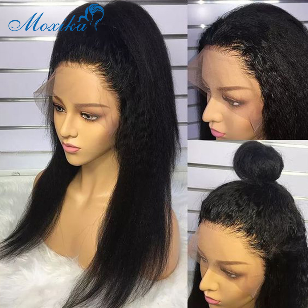 LX Brand Kinky Straight Wig Lace Frontal Wig Ear to Ear Transparent Lace Wigs for Women Human Hair Yaki Human Hair Wigfactory direct, 4x4 closure wig
LX Brand Kinky Straight Wig Lace Frontal Wig Ear to Ear Transparent Lace Wigs for Women Human Hair Yaki Human Hair Wigfactory direct, 4x4 closure wig