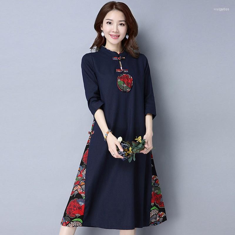 Ethnic Clothing Arrival 2022 Spring Summer Dress Female Robe Vintage Femme Loose Midi Cheongsam Qipao Women Elegant Chinese Dresses TA1614Et
Ethnic Clothing Arrival 2022 Spring Summer Dress Female Robe Vintage Femme Loose Midi Cheongsam Qipao Women Elegant Chinese Dresses TA1614Et