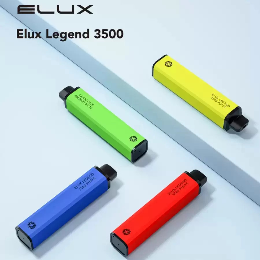 ELUX LEGEND 3500 Puff Disposable Vape Electronic Cigarette Device Starter Kit 1500mAh Battery 10ml Cartridge Capacity Puff Bar Built-in Coil Pen Wholesale
ELUX LEGEND 3500 Puff Disposable Vape Electronic Cigarette Device Starter Kit 1500mAh Battery 10ml Cartridge Capacity Puff Bar Built-in Coil Pen Wholesale