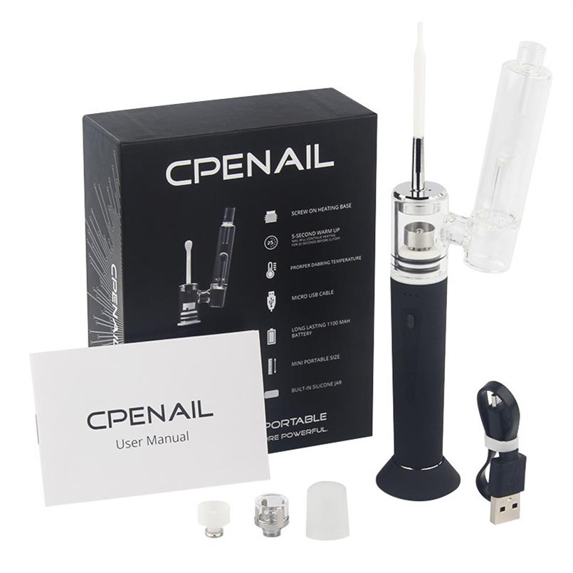 CPENAIL Dab Wax Vaporizer Pen Starter Kit 1100mAh Battery Quartz H Nail Ceramic Dabber Rig Titanium Portable Electric Glass Bongs3141, Black
CPENAIL Dab Wax Vaporizer Pen Starter Kit 1100mAh Battery Quartz H Nail Ceramic Dabber Rig Titanium Portable Electric Glass Bongs3141, Black