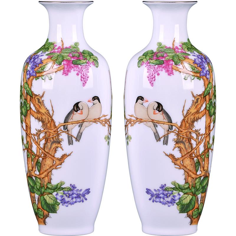 Vases Jingdezhen Ceramics Antique Famille Rose Vase Small Flower Arrangement Chinese Style Home Decoration
Vases Jingdezhen Ceramics Antique Famille Rose Vase Small Flower Arrangement Chinese Style Home Decoration