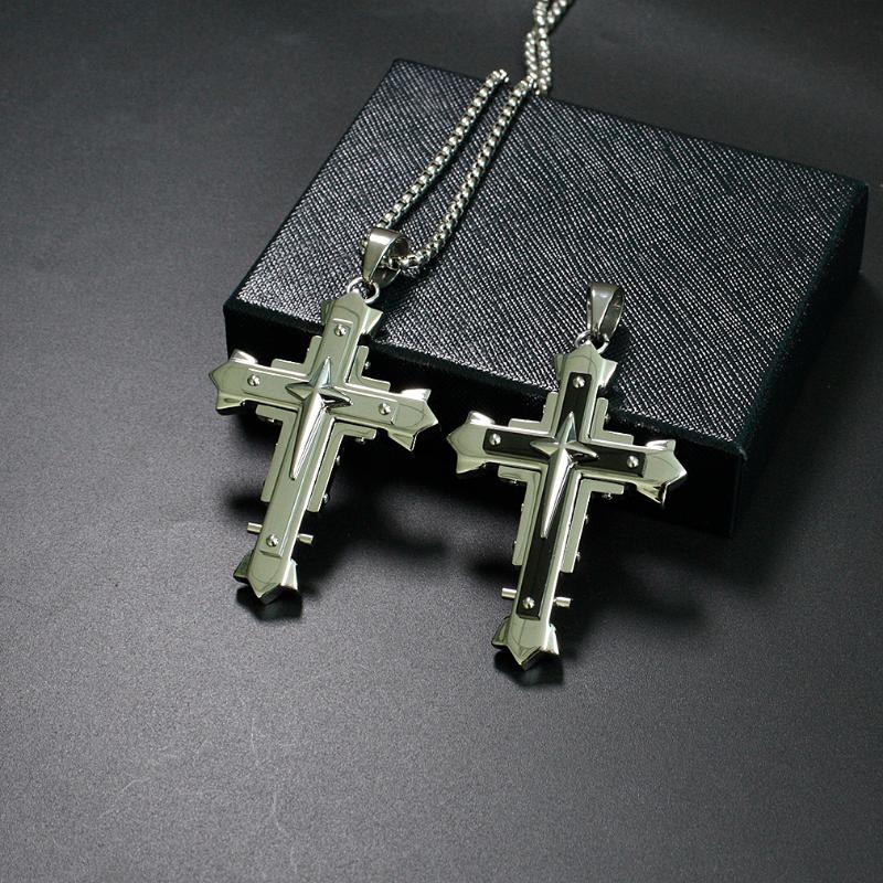 Chokers Cool Stainless Steel Link Chain Cross Pendant Necklaces For Women Men Punk Hip Hop Necklace Jewelry Fashion GiftChokers
Chokers Cool Stainless Steel Link Chain Cross Pendant Necklaces For Women Men Punk Hip Hop Necklace Jewelry Fashion GiftChokers