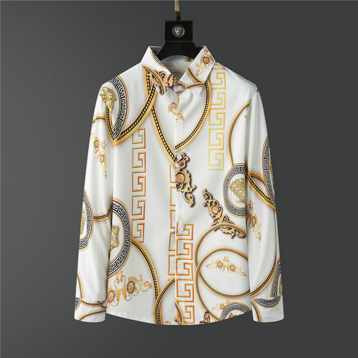 2022 Spring and Autumn New European and American Noble Court Wind Contrast Pattern 3D Printing High-end Men's Long Sleeve Shirt Tide designer medusa shirt vercace
2022 Spring and Autumn New European and American Noble Court Wind Contrast Pattern 3D Printing High-end Men's Long Sleeve Shirt Tide designer medusa shirt vercace