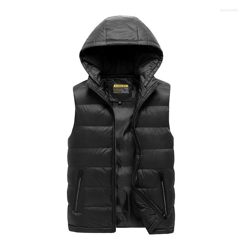 Men's Vests 2022 Winter Vest Men Hooded Sleeveless Jackets Warm 20D Quilted Cotton Padded Waistcoat Coats Plus Size -5XL Guin22, Blue
Men's Vests 2022 Winter Vest Men Hooded Sleeveless Jackets Warm 20D Quilted Cotton Padded Waistcoat Coats Plus Size -5XL Guin22, Blue