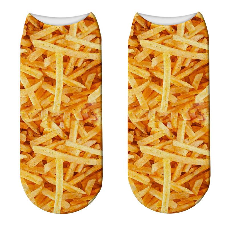 Socks & Hosiery Food French Fries Print 3D Women Kawaii Funny Popcorn Short Licorne Kids Girls Cute Potato Chips Calcetines SockSocks
Socks & Hosiery Food French Fries Print 3D Women Kawaii Funny Popcorn Short Licorne Kids Girls Cute Potato Chips Calcetines SockSocks