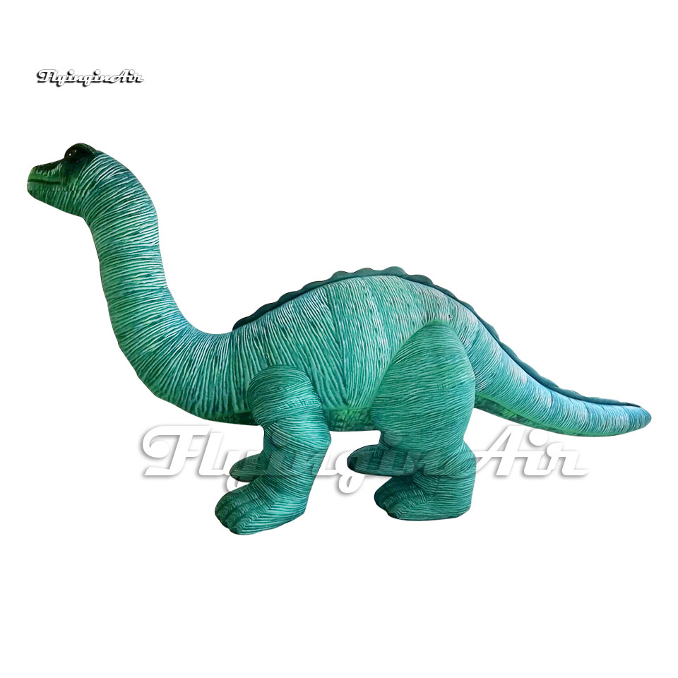 Outdoor Inflatable Jurassic Dinosaur Model Air Blow Up Brontosaurus Balloon For Parade Event
