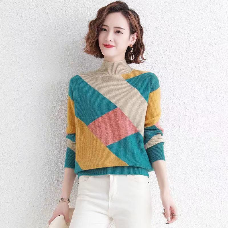 Women's Sweaters Women 2022 Autumn Winter Turtleneck Elegant Sweater Female Long Sleeve Knitted Basic Pullovers Ladies Casual Knitwear Jumpe, Camel
Women's Sweaters Women 2022 Autumn Winter Turtleneck Elegant Sweater Female Long Sleeve Knitted Basic Pullovers Ladies Casual Knitwear Jumpe, Camel