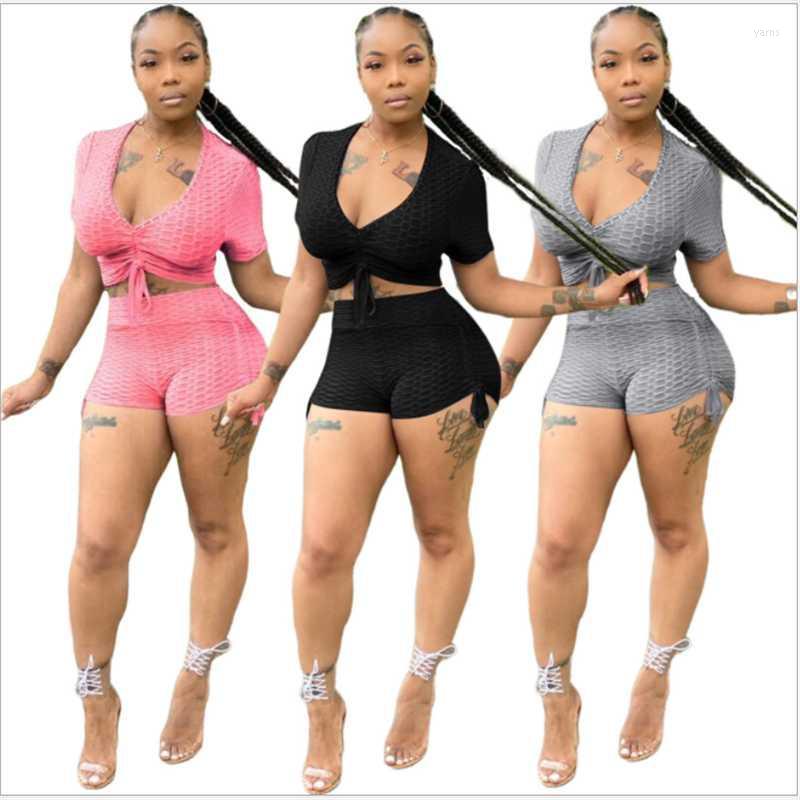 Simple Pure Color Deep V Neck Long Sleeve Crop Top And Short 2 Pieces Set Sexy Tight Tracksuits Women, Black
Simple Pure Color Deep V Neck Long Sleeve Crop Top And Short 2 Pieces Set Sexy Tight Tracksuits Women, Black