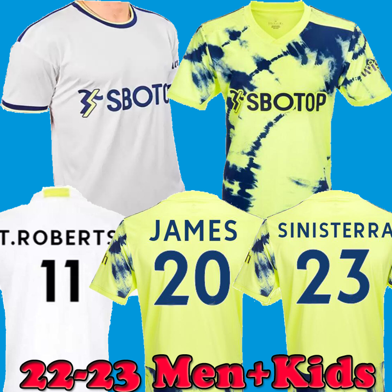 22 23 BAMFORD Gyabi Rodrigo M JAMES Soccer Jerseys 2022 2023 Leeds Unitedes Aaronson home away Sinisterra Adams Kristensen Marc Roca Men Kids Football Shirts ROBERTS, 21 22 fouth
22 23 BAMFORD Gyabi Rodrigo M JAMES Soccer Jerseys 2022 2023 Leeds Unitedes Aaronson home away Sinisterra Adams Kristensen Marc Roca Men Kids Football Shirts ROBERTS, 21 22 fouth