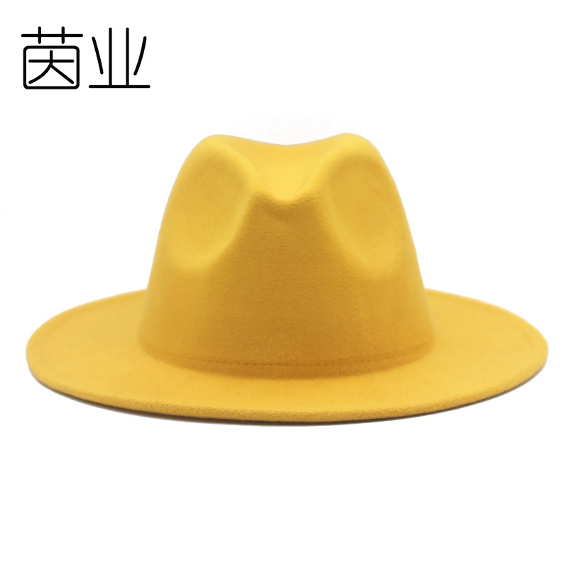 60cm Large Size Light Board 420G Fabric Wide Brim Woolen Bowler Hat Ladies Fedora Hat Fashion All-Match British Style Felt Cap, Red
60cm Large Size Light Board 420G Fabric Wide Brim Woolen Bowler Hat Ladies Fedora Hat Fashion All-Match British Style Felt Cap, Red