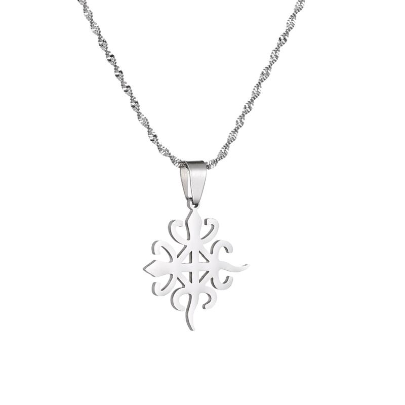 Chains African Adinkra Symbol FUNTUNFUNEFU DENKYEMFUNEFU Pendant Women Men Necklaces Siamese Crocodiles Chokers Jewelry
Chains African Adinkra Symbol FUNTUNFUNEFU DENKYEMFUNEFU Pendant Women Men Necklaces Siamese Crocodiles Chokers Jewelry