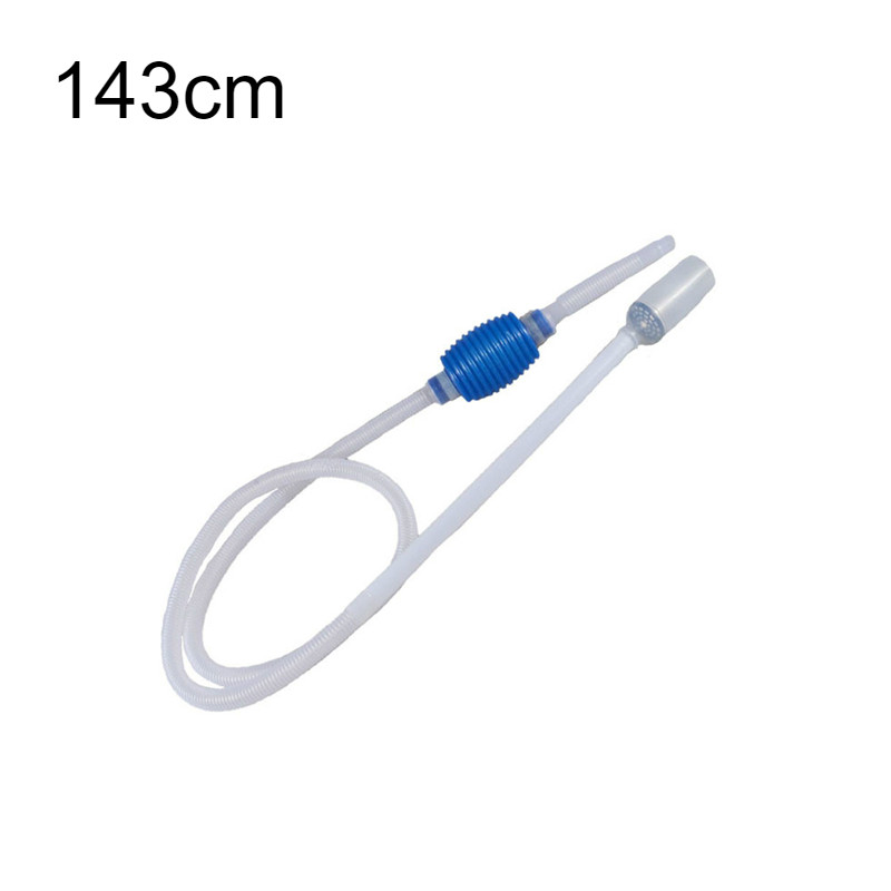 Aquarium Siphon Fish Tank Syphon Vacuum Cleaner Pump Semi-automatic Water Change Changer Gravel Water Filter Acuario Accessories 0627