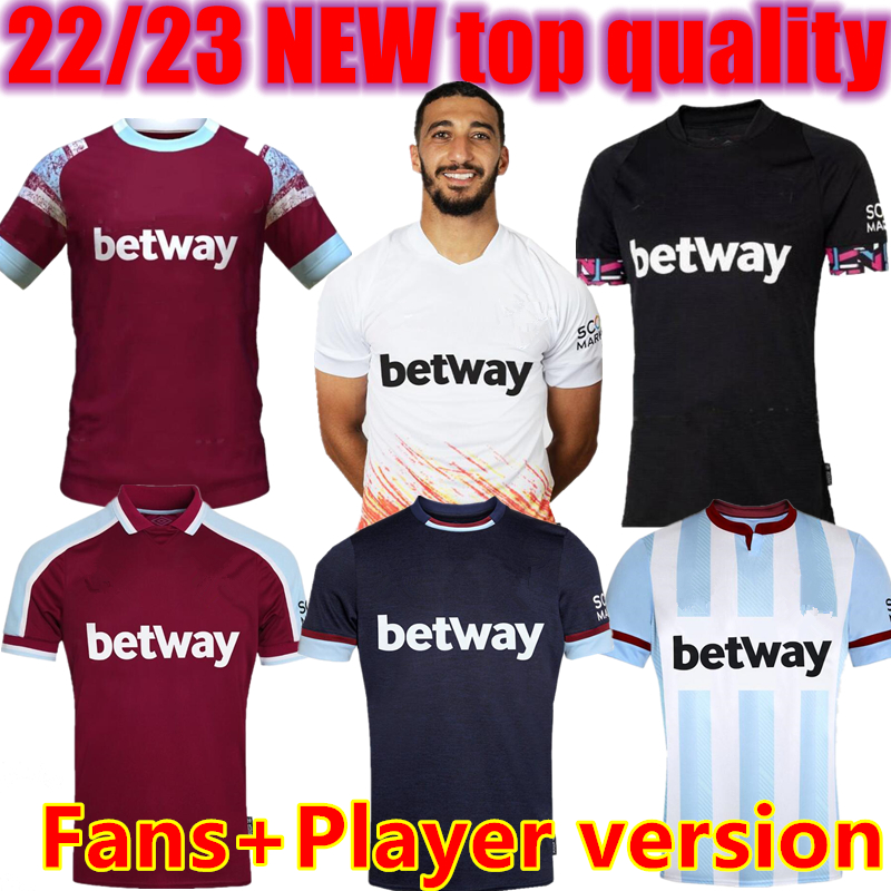 21 22 23 West Hams BOWEN RICE Soccer Jerseys United BENRAHMA LANZINI ANTONIO YARMOLENKO NOBLE FORNALS DAWSON Vlasic SOUCEK 2022 Jersey Football Shirt Men, Blue
21 22 23 West Hams BOWEN RICE Soccer Jerseys United BENRAHMA LANZINI ANTONIO YARMOLENKO NOBLE FORNALS DAWSON Vlasic SOUCEK 2022 Jersey Football Shirt Men, Blue