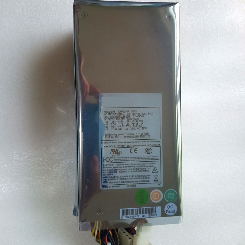 New Original PSU For Emacs Advantech 2U 300W Switching Power Supply P2U-6300P P2U-6320P