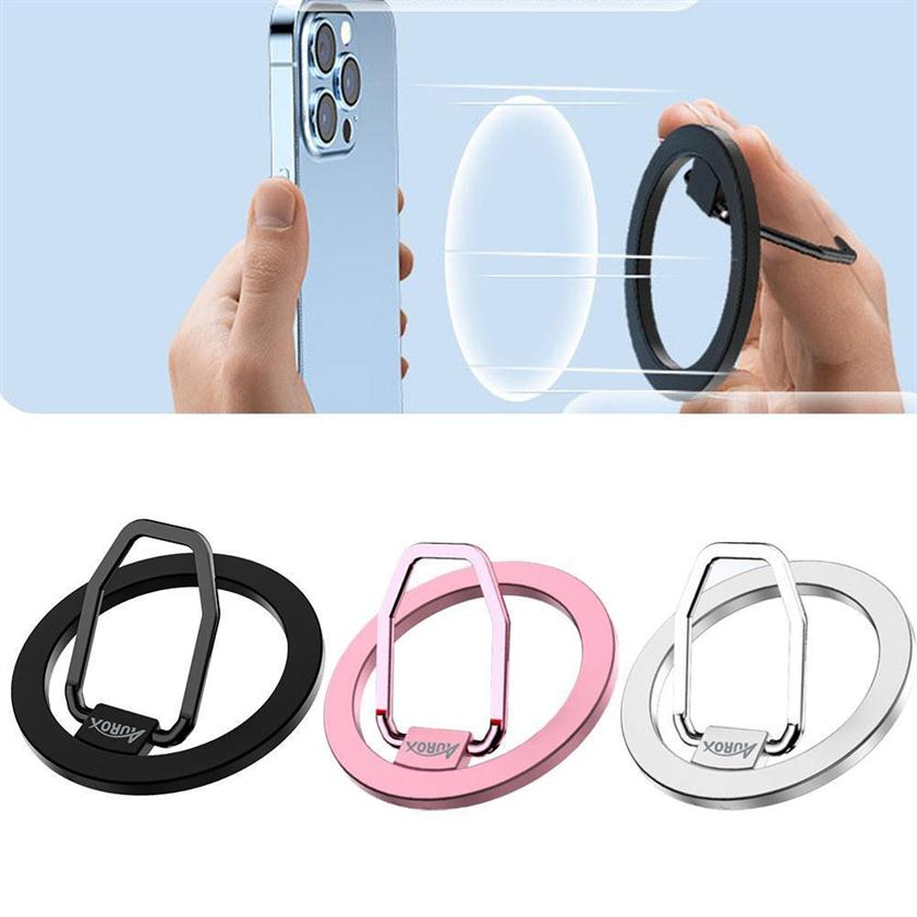 Ultralight Hollow Portable Magnetic iPhone Ring Holder Minimalism Detachable Aluminum Alloy Magnet Stand for iPhone 12 13 pro max214Z, Silver
Ultralight Hollow Portable Magnetic iPhone Ring Holder Minimalism Detachable Aluminum Alloy Magnet Stand for iPhone 12 13 pro max214Z, Silver