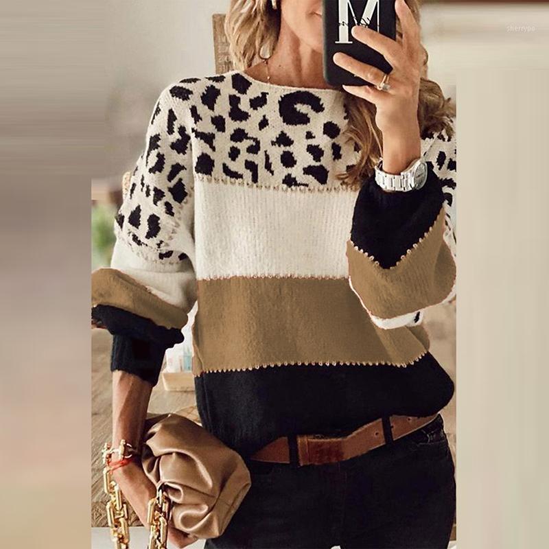 Women's Sweaters Women Patchwork Long Sleeve Pullover Autumn Leopard Striped Knitted Sweater Winter O Neck Female Tops Jumper Streetwear, 04 green
Women's Sweaters Women Patchwork Long Sleeve Pullover Autumn Leopard Striped Knitted Sweater Winter O Neck Female Tops Jumper Streetwear, 04 green