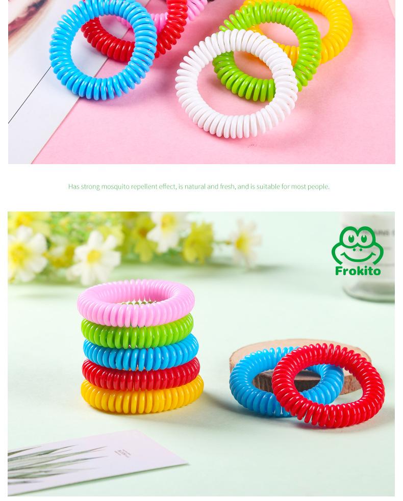 Anti- Mosquito Repellent Bracelet Bug Pest Repel Wrist Band Insect Mozzie Keep Bugs Away For Adult Children Mix colors DHL Ship FY5375 0729