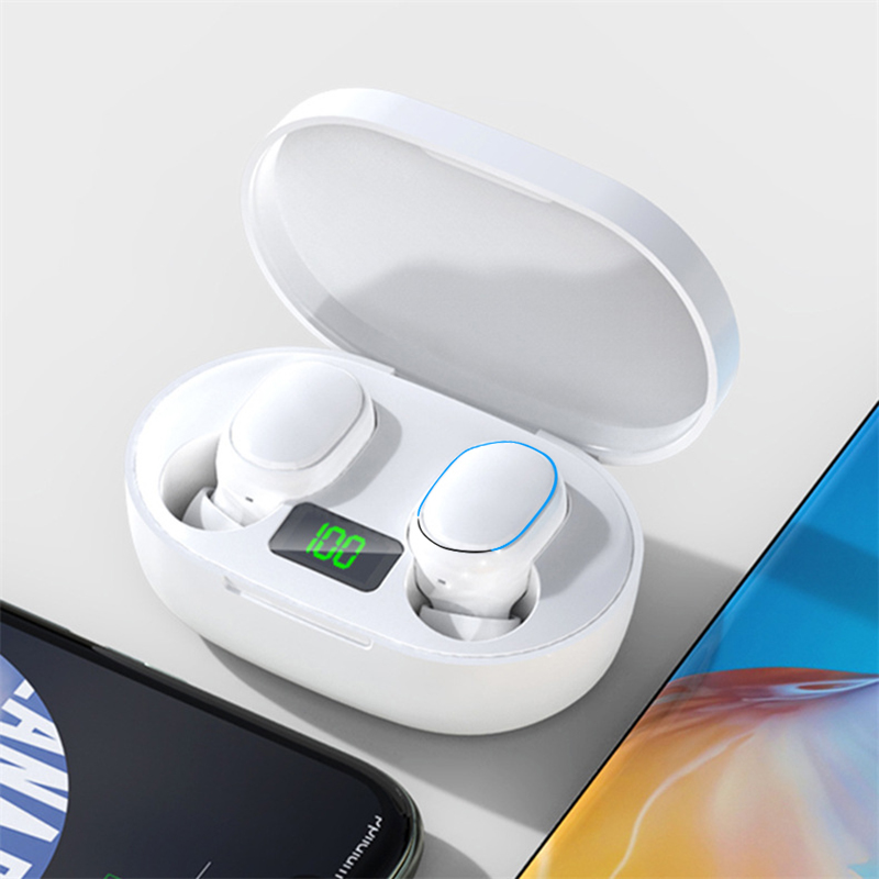 E7S Wireless Headphones 5.0 Bluetooth Earphones HIFI Lossless Sound Headsets Sport Mini TWS Earbuds For Smartphones