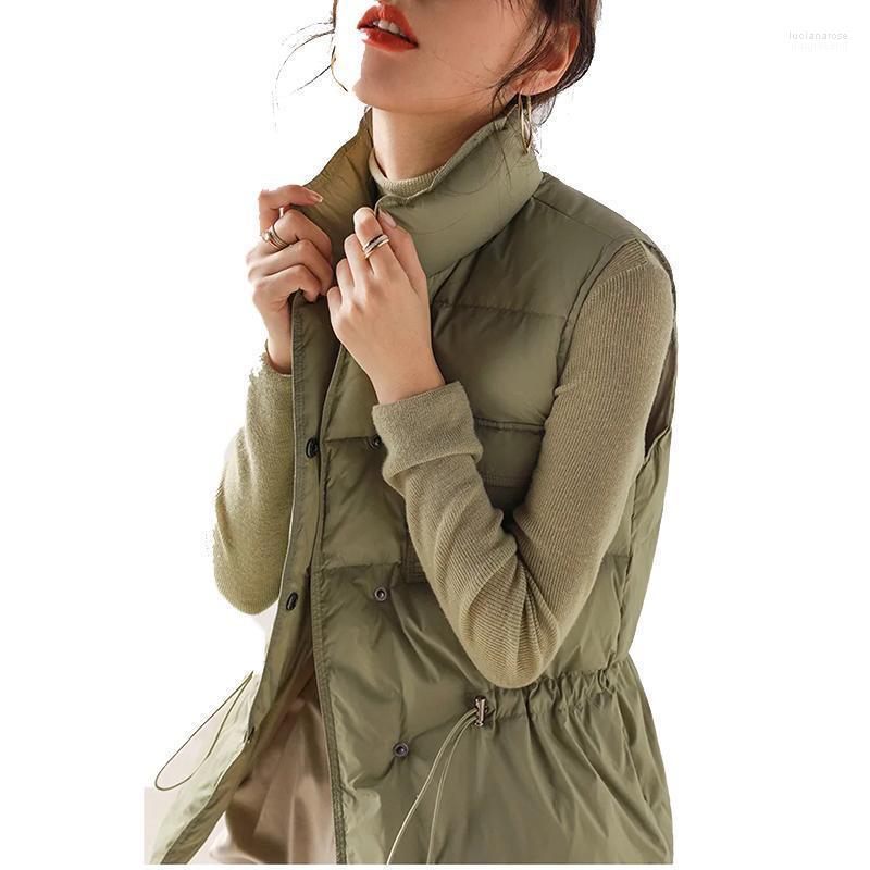 Women' Vests 2022 White Duck Down Vest Coat Green Sleeveless Light Women Bodywarm Windproof Lightweight Warm Waistcoat Female Luci22, Black
Women' Vests 2022 White Duck Down Vest Coat Green Sleeveless Light Women Bodywarm Windproof Lightweight Warm Waistcoat Female Luci22, Black
