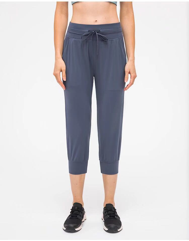 109 womens pants and capris Ready to Rulu Jogger Crop yoga sports Summer Women High Waist Elastic Trousers Yoga Fitness Cropped Leggings Workout, Black
109 womens pants and capris Ready to Rulu Jogger Crop yoga sports Summer Women High Waist Elastic Trousers Yoga Fitness Cropped Leggings Workout, Black