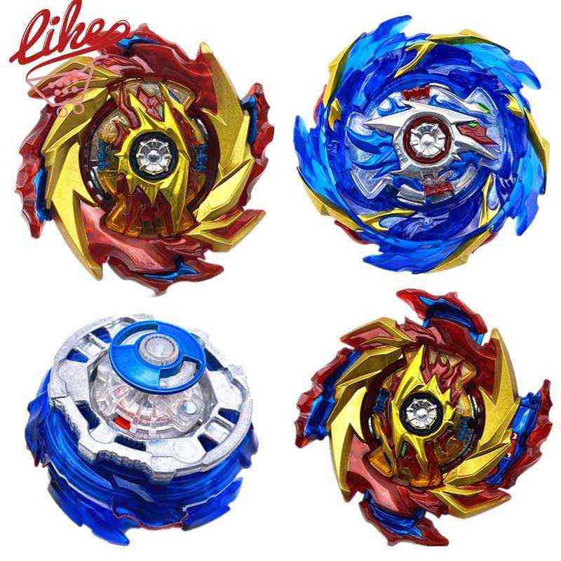 Laike Beyblad Burst Superking Flame B-174 Limit Break DX Set B174 Spinning Top with Launcher Handle Set Toys for Children AA220323