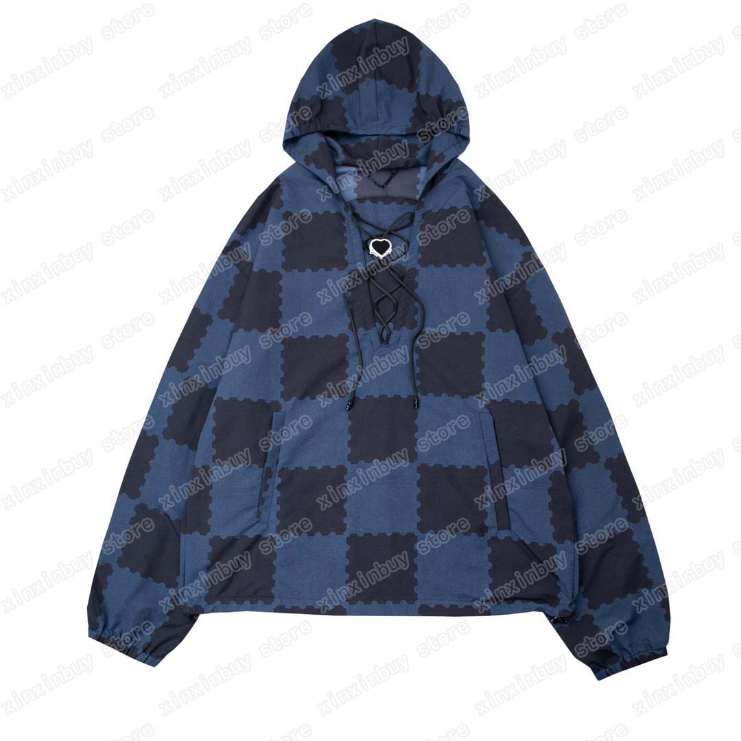 22ss Women designers Jackets Windbreaker Hooded Plaid Pattern streetwear Coats Outerwear long sleeve men Clothing red blue S-XL
22ss Women designers Jackets Windbreaker Hooded Plaid Pattern streetwear Coats Outerwear long sleeve men Clothing red blue S-XL