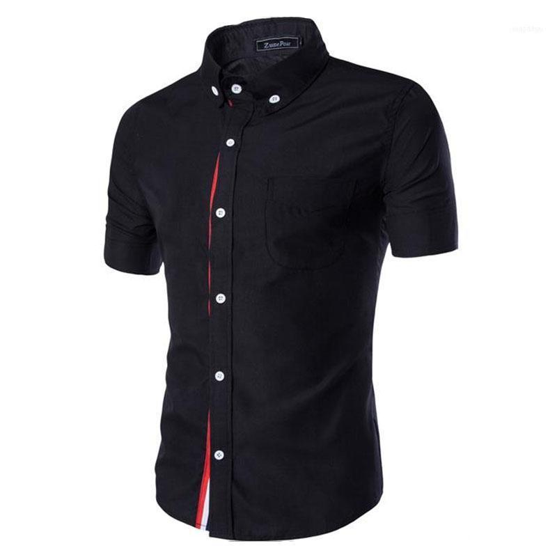 Wholesale- Men Shirt Designer Brand Male Short Sleeve Shirts Casual Slim Fit Black Dress Mens Hawaiian 3XL 36561
Wholesale- Men Shirt Designer Brand Male Short Sleeve Shirts Casual Slim Fit Black Dress Mens Hawaiian 3XL 36561
