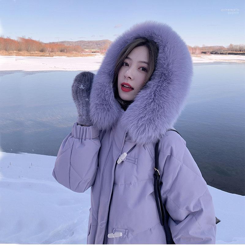 Women' Down & Parkas Big Collar Hooded Cotton Jacket Medium Long Lady' Winter Thickened Guin22, Beige
Women' Down & Parkas Big Collar Hooded Cotton Jacket Medium Long Lady' Winter Thickened Guin22, Beige