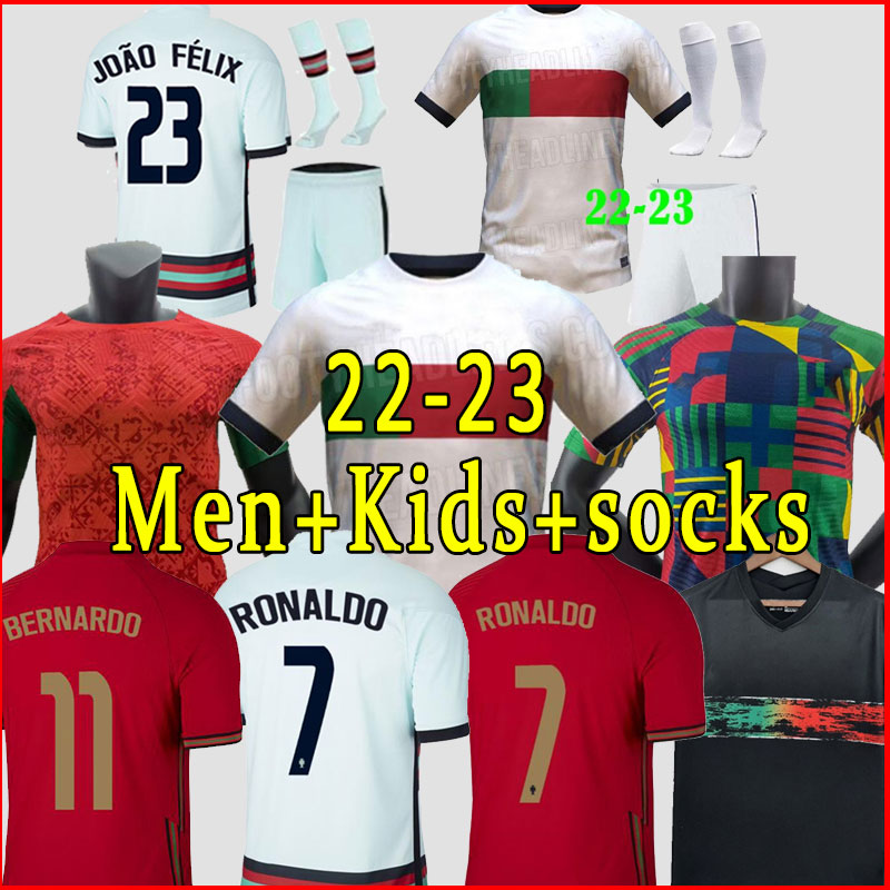 22 23 Portuguese JOAO FELIX soccer jerseys BERNARDO R. Leao G.Guedes Bruno FERNANDES 2022 2023 football shirt Men Kids kit DIEGO J. OTAVIO RONALDO national team world cup, Training
22 23 Portuguese JOAO FELIX soccer jerseys BERNARDO R. Leao G.Guedes Bruno FERNANDES 2022 2023 football shirt Men Kids kit DIEGO J. OTAVIO RONALDO national team world cup, Training