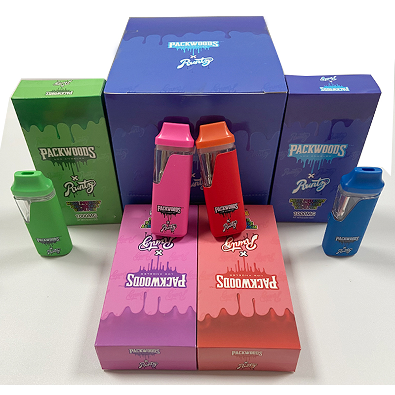 Sample For Runtz x Packwoods Empty Disposable vape pens 380mAh E cigarettes Rechargeable Battery Empty Vape Pen 1ml Vaporizer with Newest packing
Sample For Runtz x Packwoods Empty Disposable vape pens 380mAh E cigarettes Rechargeable Battery Empty Vape Pen 1ml Vaporizer with Newest packing