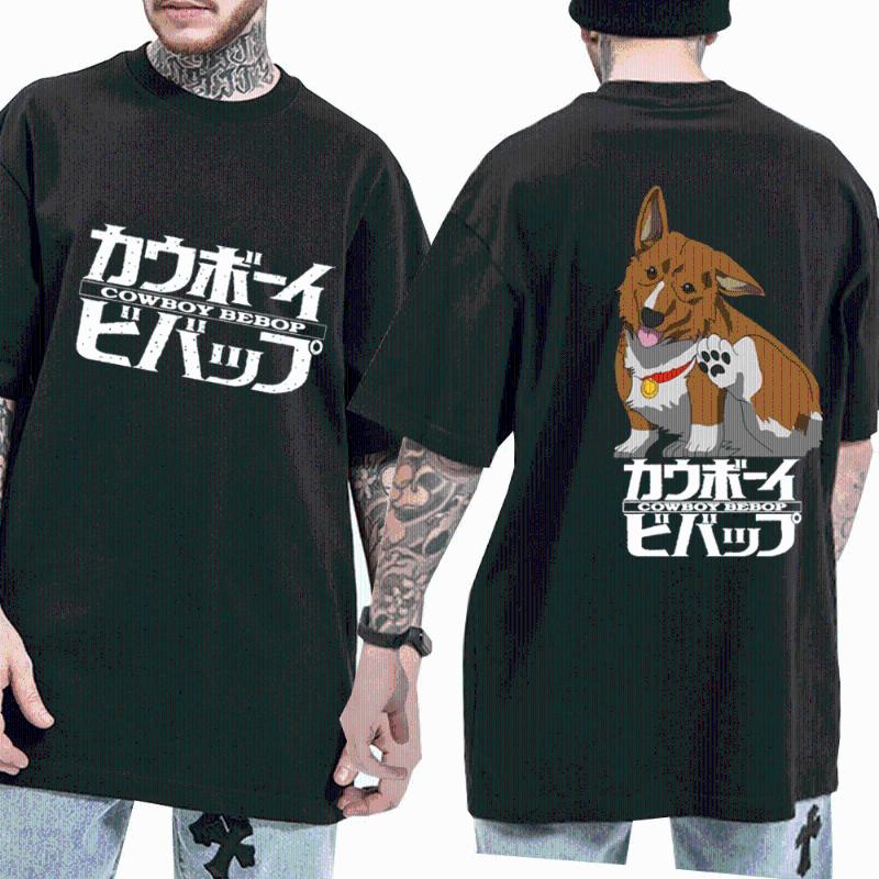 Men's T-Shirts Cool Cowboy Bebop T Shirt Men Women Japanese Anime T-shirt Teen Trend Hip Hop Black Crew Neck Short Sleeve Male Tops
Men's T-Shirts Cool Cowboy Bebop T Shirt Men Women Japanese Anime T-shirt Teen Trend Hip Hop Black Crew Neck Short Sleeve Male Tops