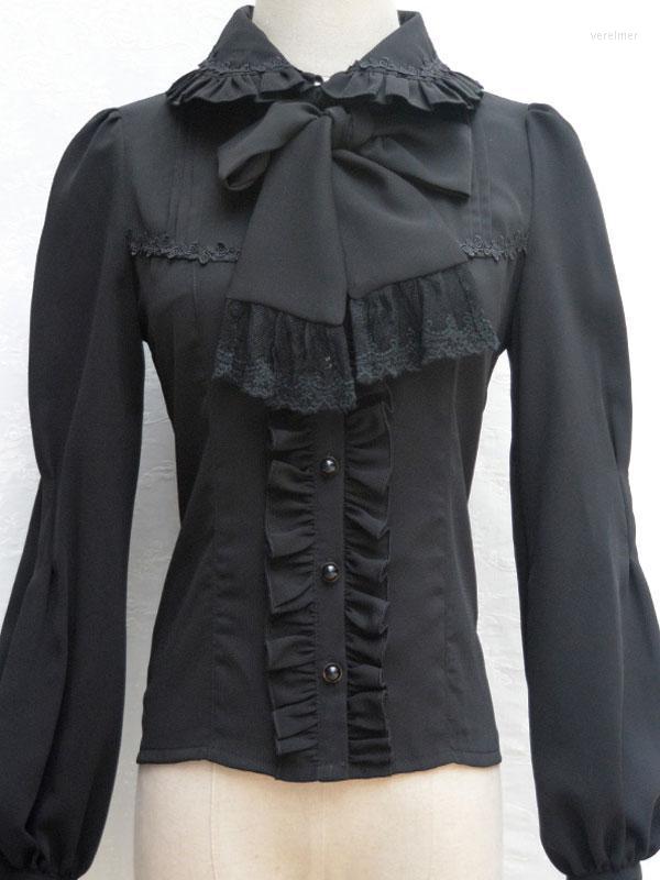 Women' Blouses & Shirts Lolita Blouse Long Sleeves Ruffles Bow Collar Classic ShirtWomen' Vere22, Beige
Women' Blouses & Shirts Lolita Blouse Long Sleeves Ruffles Bow Collar Classic ShirtWomen' Vere22, Beige