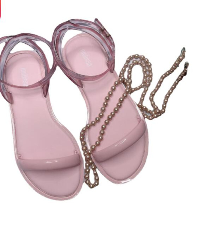Women Sandals Jelly PVC Transparent Flip Flop Beach fashion brand new arrival soft sexy ladies Summer cool casual flat girl travel lace-up runway dance sandals, Pink
Women Sandals Jelly PVC Transparent Flip Flop Beach fashion brand new arrival soft sexy ladies Summer cool casual flat girl travel lace-up runway dance sandals, Pink
