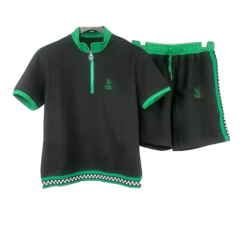 Mens tracksuits for summer 8 colors cotton luxury fabric embroidery logo print T shirt and shorts Splicing casual sport trousers Loose Street Leisure Fashion LUie, 02- bv white
Mens tracksuits for summer 8 colors cotton luxury fabric embroidery logo print T shirt and shorts Splicing casual sport trousers Loose Street Leisure Fashion LUie, 02- bv white