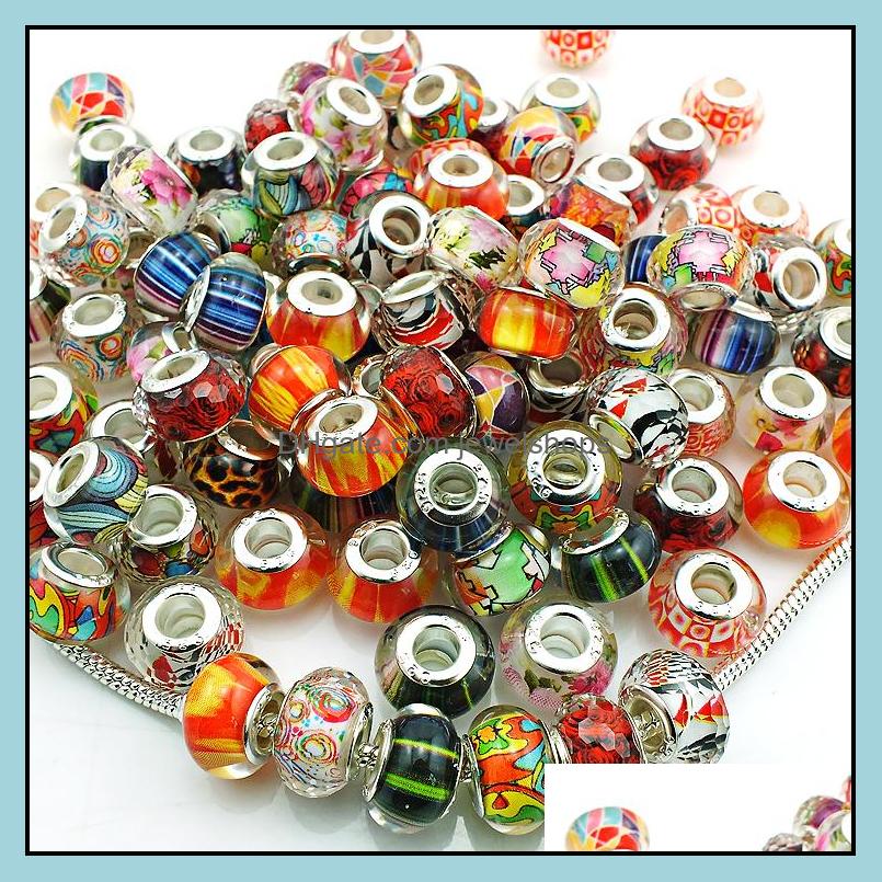 Mix Sale Fashion Handmade Lampwork Big Hole Beads Diy European Brand Bracelets Loose Jewelry Accessories Drop Delivery 2021 Yg03H
Mix Sale Fashion Handmade Lampwork Big Hole Beads Diy European Brand Bracelets Loose Jewelry Accessories Drop Delivery 2021 Yg03H