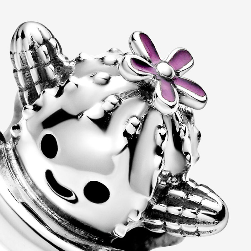 New Popular 925 Sterling Silver Hug Cactus Ferris Wheel Dog Cat Cross Fit Charm Bead Bracelet DIY Jewelry
