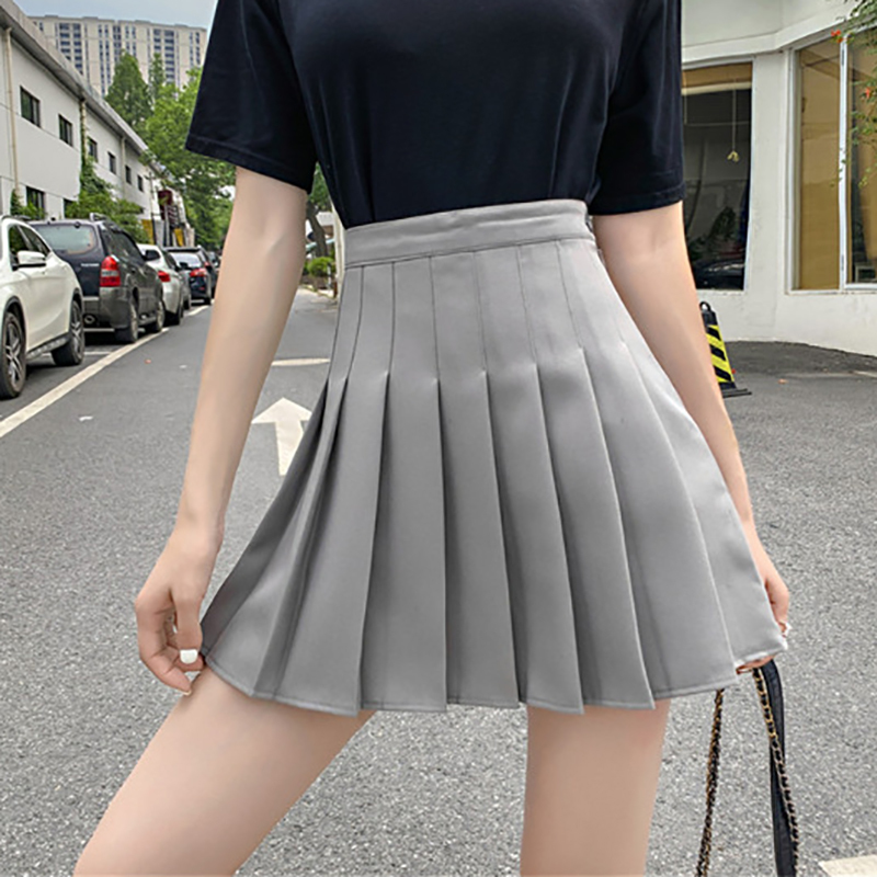 Jocoo Jolee Women Summer High Waist Plaid Skirts Casual Korean A Line Shirts Japanese School Kawaii Aline Skirts for Teenager 220701