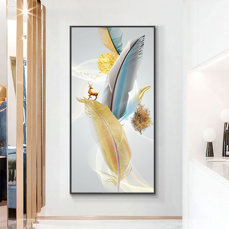 Modern Golden Feather On Canvas Print Painting Nordic Poster Wall Art Picture For Living Room Home Decoration Frameless
Modern Golden Feather On Canvas Print Painting Nordic Poster Wall Art Picture For Living Room Home Decoration Frameless