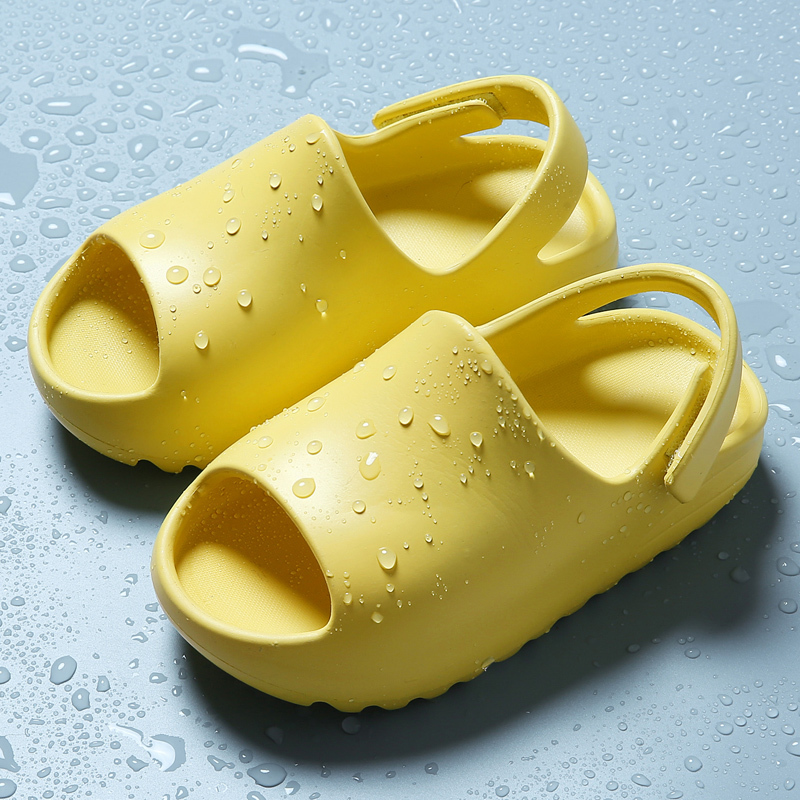 YISHEN Baby Toddler Kids SlipOn Fashion Sandals Boys Girls Beach Summer Slides Bone Resin Children Lightweight Water Shoes 220617